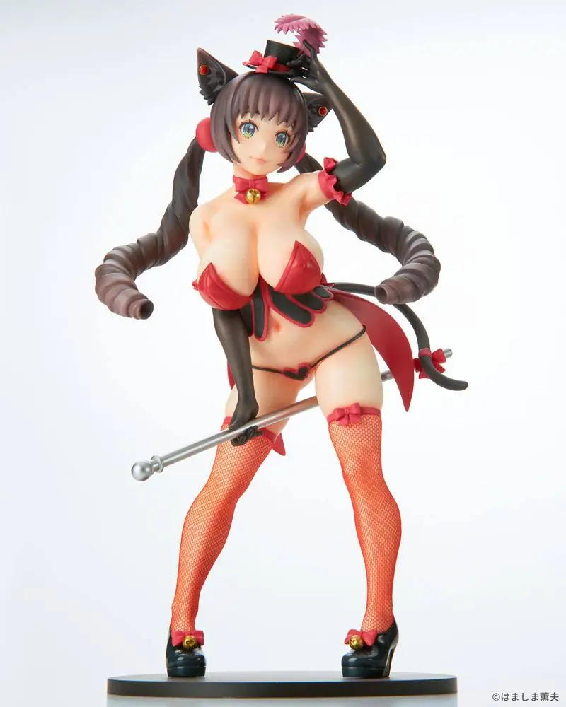 Burlesque Cat 1/7 Bell Black Cat Ver. PVC szobor figura 25 cm termékfotó
