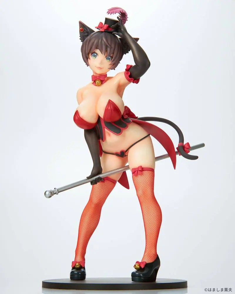 Burlesque Cat 1/7 Bell Black Cat Ver. PVC szobor figura 25 cm termékfotó