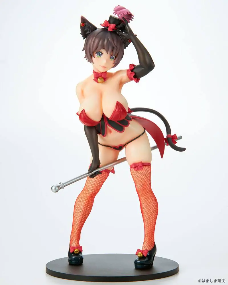 Burlesque Cat 1/7 Bell Black Cat Ver. PVC szobor figura 25 cm termékfotó
