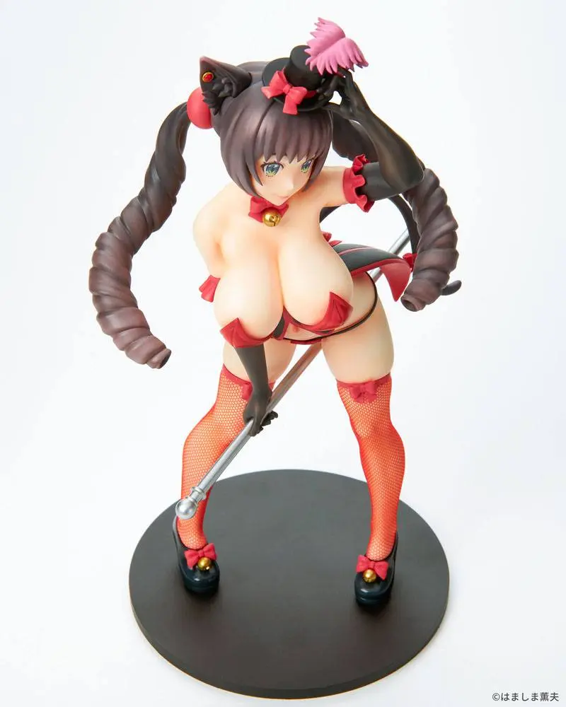 Burlesque Cat 1/7 Bell Black Cat Ver. PVC szobor figura 25 cm termékfotó