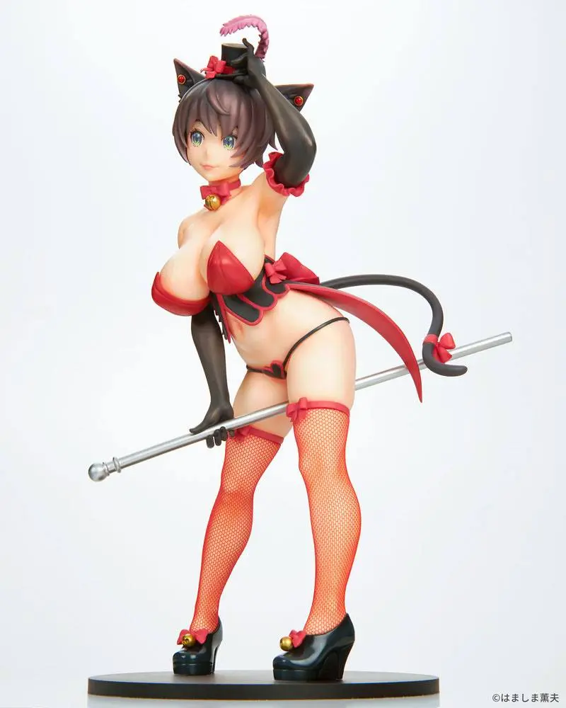 Burlesque Cat 1/7 Bell Black Cat Ver. PVC szobor figura 25 cm termékfotó