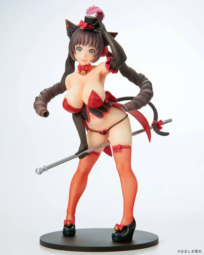 Burlesque Cat 1/7 Bell Black Cat Ver. PVC szobor figura 25 cm termékfotó
