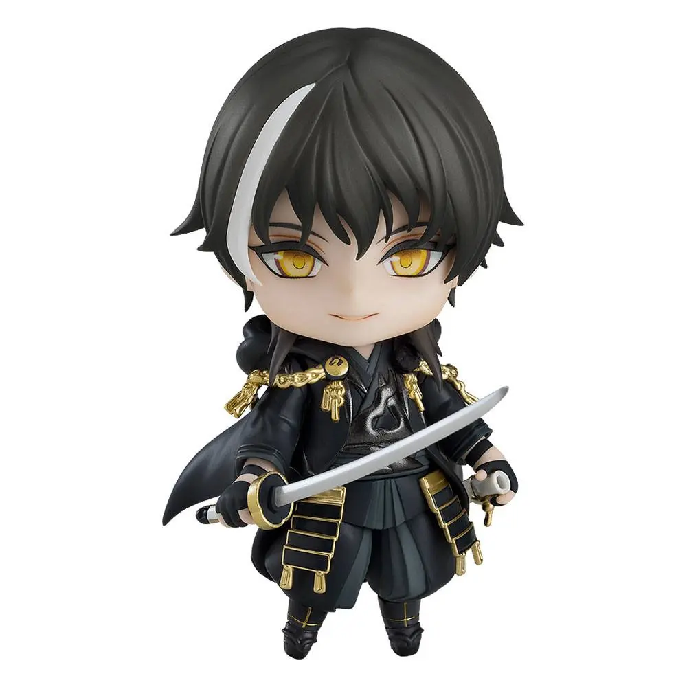 Butai Touken Ranbu Giden Akatsuki no Dokuganryu Nendoroid Tsurumaru Kuninaga akciófigura 10 cm termékfotó
