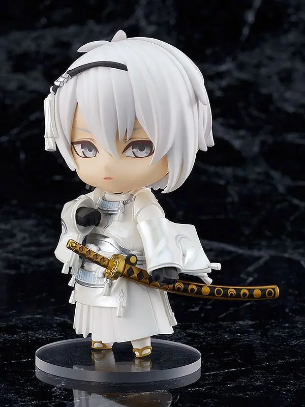 Butai Touken Ranbu Hiden Yui no Me no Hototogisu Nendoroid Mikazuki Munechika akciófigura 10 cm termékfotó
