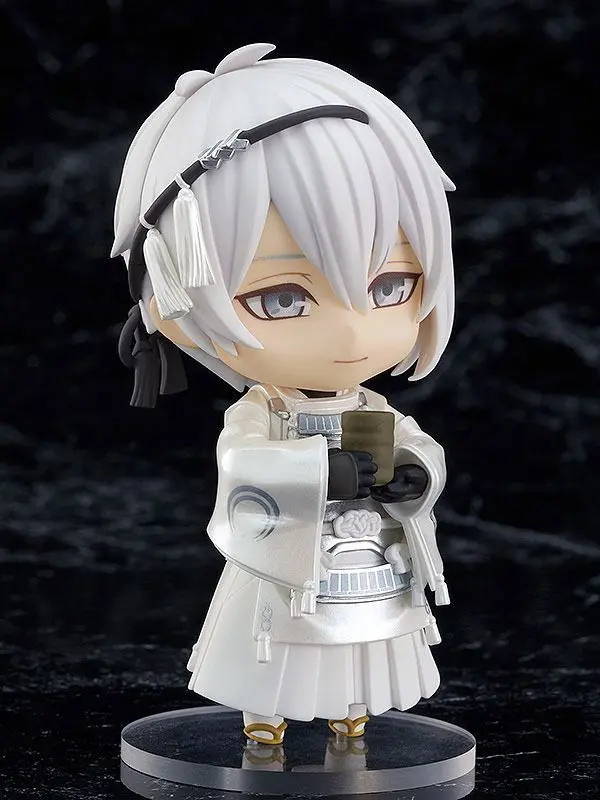 Butai Touken Ranbu Hiden Yui no Me no Hototogisu Nendoroid Mikazuki Munechika akciófigura 10 cm termékfotó
