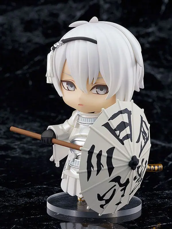 Butai Touken Ranbu Hiden Yui no Me no Hototogisu Nendoroid Mikazuki Munechika akciófigura 10 cm termékfotó