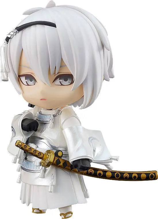 Butai Touken Ranbu Hiden Yui no Me no Hototogisu Nendoroid Mikazuki Munechika akciófigura 10 cm termékfotó