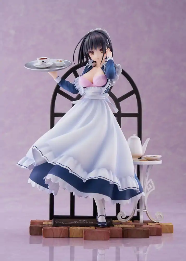 Cafe Stella and the Reaper's Butterfly 1/7 Natsume Shiki Ami Ami Limitált kiadás PVC szobor figura 24 cm termékfotó