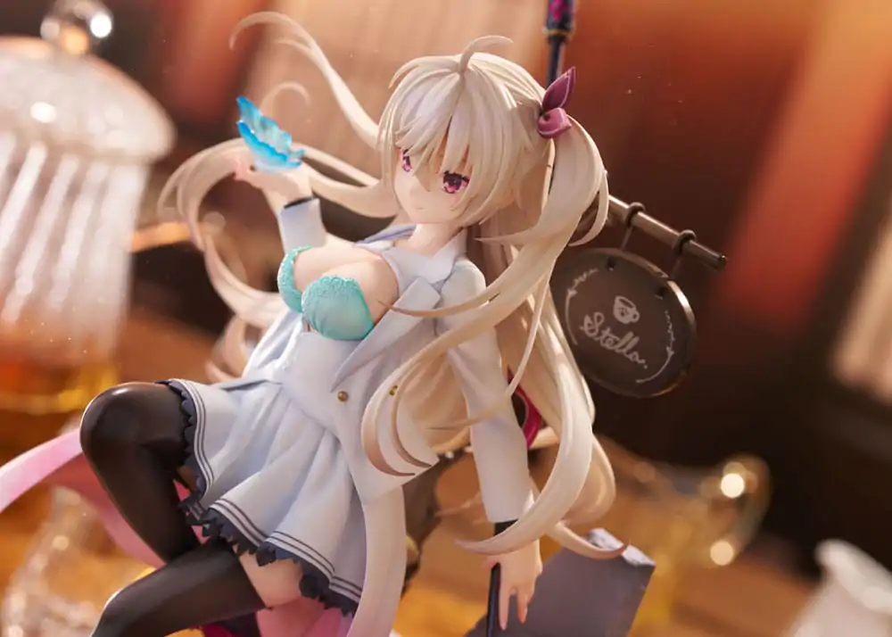Café Stella and the Reaper´s Butterflies 1/7 Akizuki Kanna AmiAmi PVC szobor figura Limitált kiadás 25 cm termékfotó