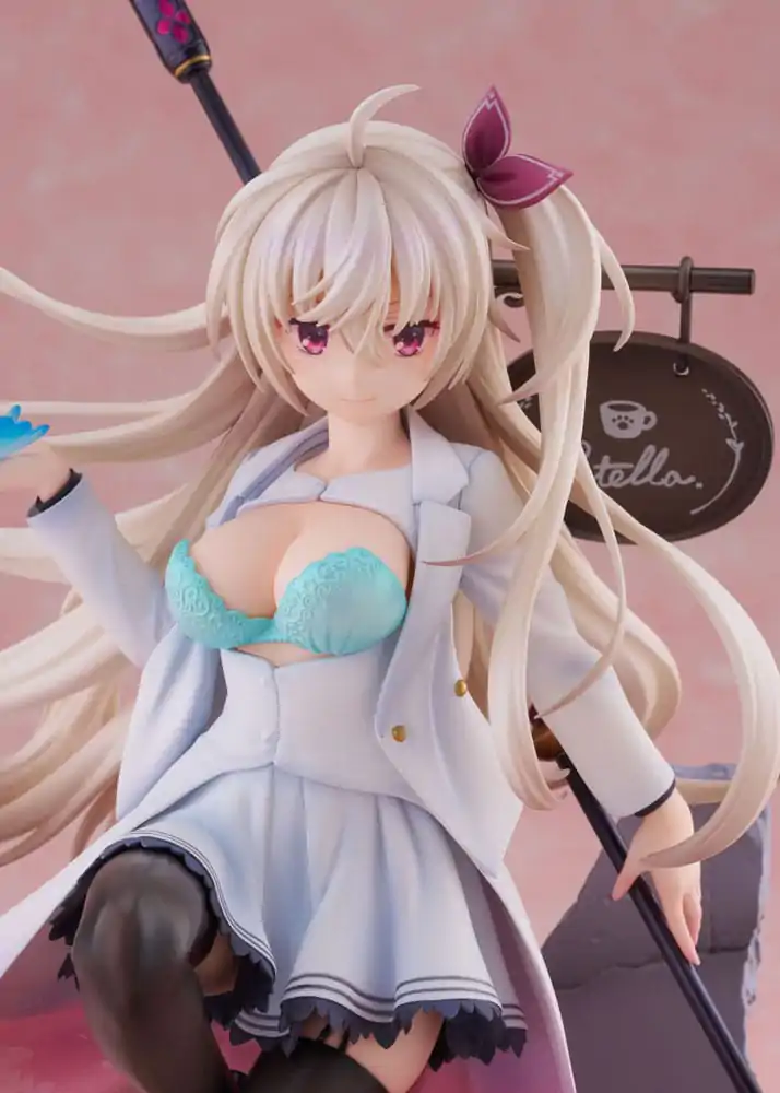 Café Stella and the Reaper´s Butterflies 1/7 Akizuki Kanna AmiAmi PVC szobor figura Limitált kiadás 25 cm termékfotó