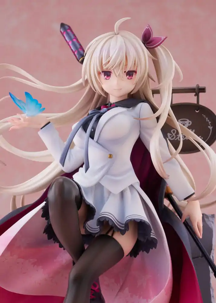 Café Stella and the Reaper´s Butterflies 1/7 Akizuki Kanna AmiAmi PVC szobor figura Limitált kiadás 25 cm termékfotó