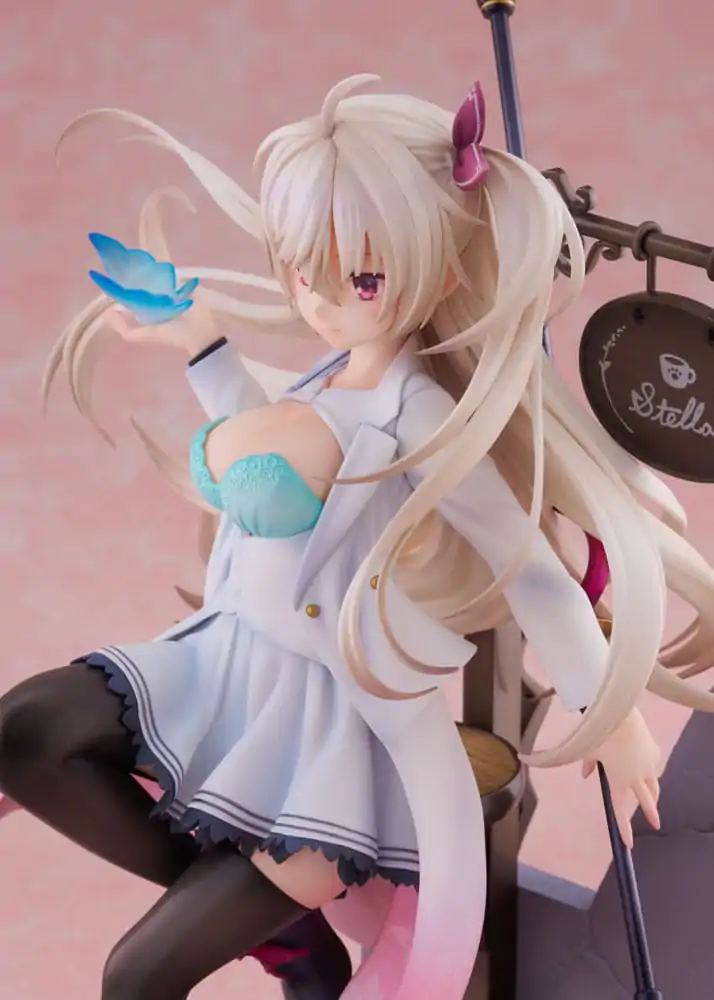Café Stella and the Reaper´s Butterflies 1/7 Akizuki Kanna AmiAmi PVC szobor figura Limitált kiadás 25 cm termékfotó