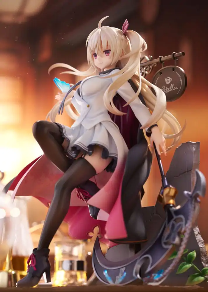Café Stella and the Reaper´s Butterflies 1/7 Akizuki Kanna AmiAmi PVC szobor figura Limitált kiadás 25 cm termékfotó