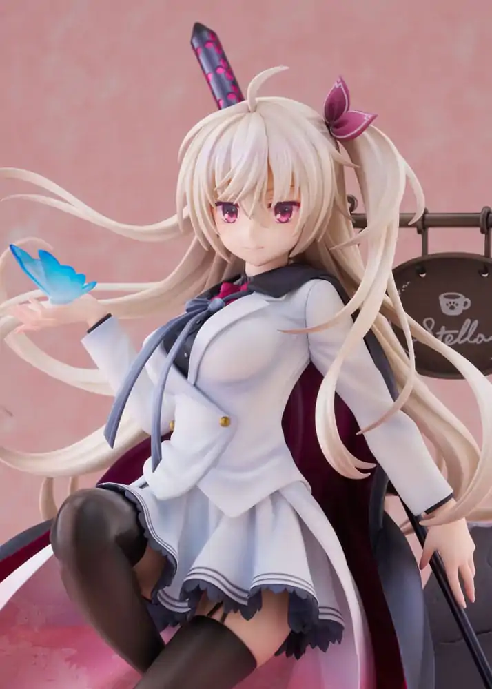 Café Stella and the Reaper´s Butterflies 1/7 Akizuki Kanna AmiAmi PVC szobor figura Limitált kiadás 25 cm termékfotó