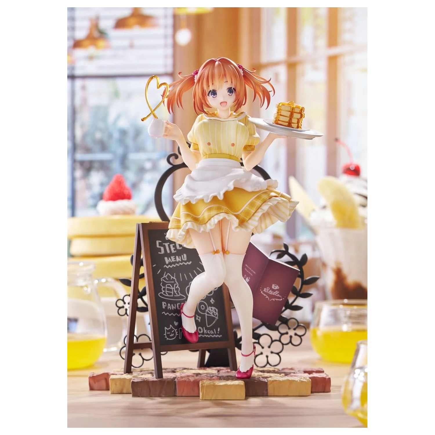 Café Stella and the Reaper's Butterflies 1/7 Sumizome Nozomi AmiAmi PVC figura Limitált kiadás 23 cm termékfotó