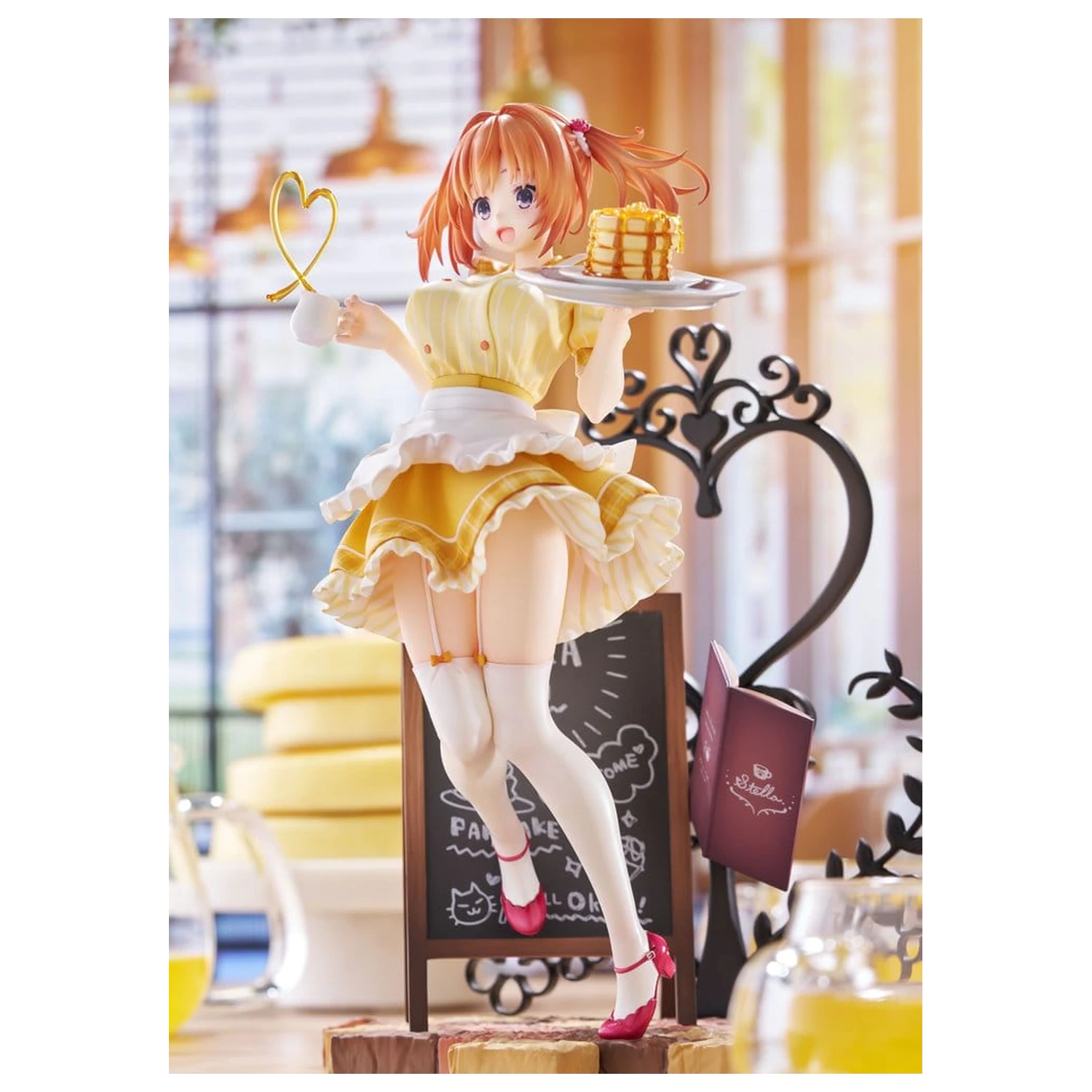 Café Stella and the Reaper's Butterflies 1/7 Sumizome Nozomi AmiAmi PVC figura Limitált kiadás 23 cm termékfotó