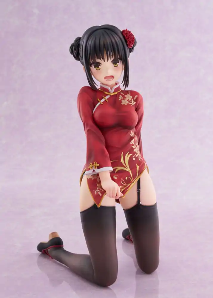 Cafe Stella and the Reaper´s Butterfly 1/3.5 Natsume Shiki Chinese Clothes Ver. AmiAmi PVC szobor figura Limitált kiadás 30 cm  termékfotó