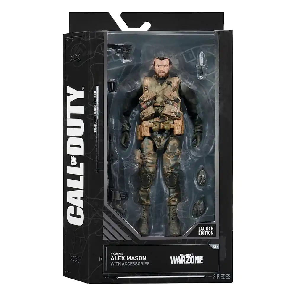 Call Of Duty Black Ops Alex Manson akciófigura 17 cm termékfotó