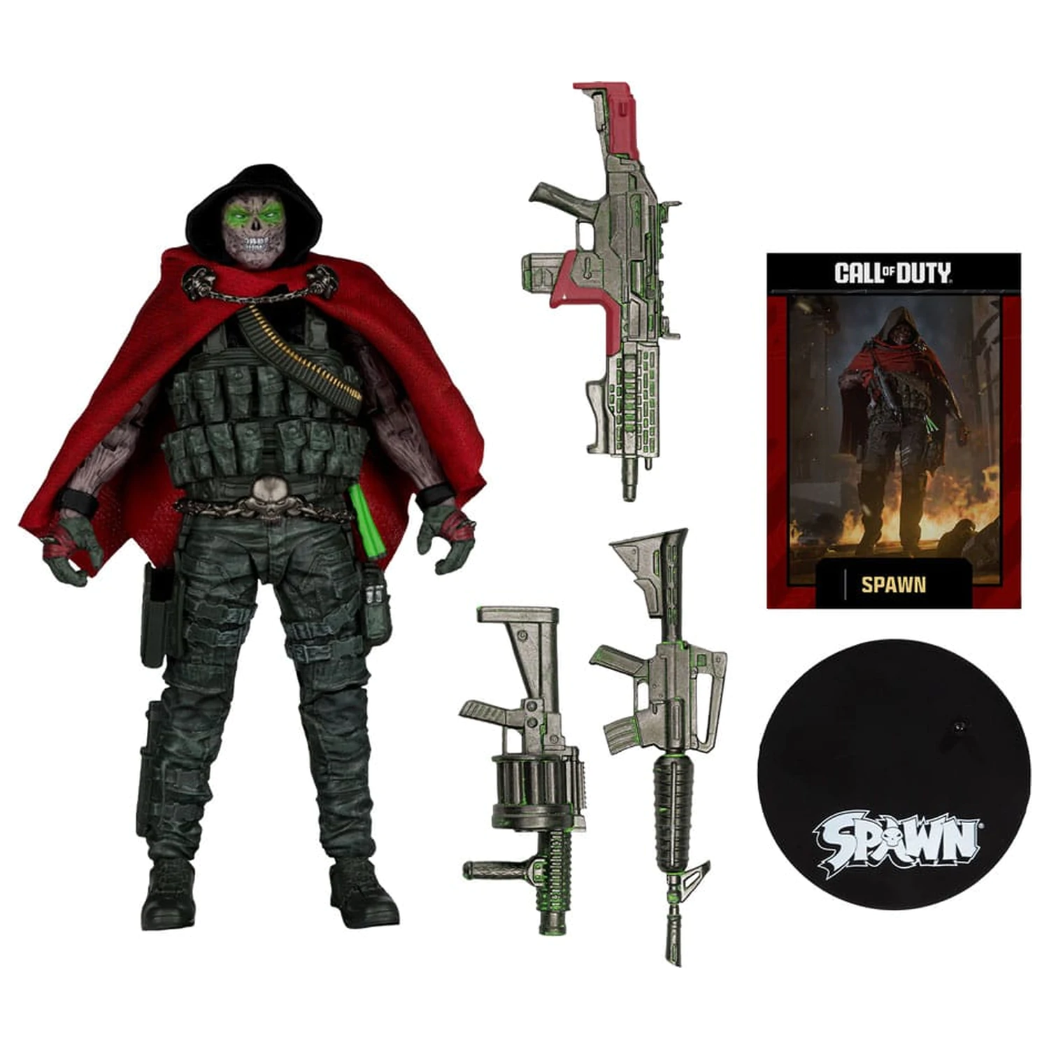 Call of Duty Burned Spawn akciófigura 18 cm termékfotó