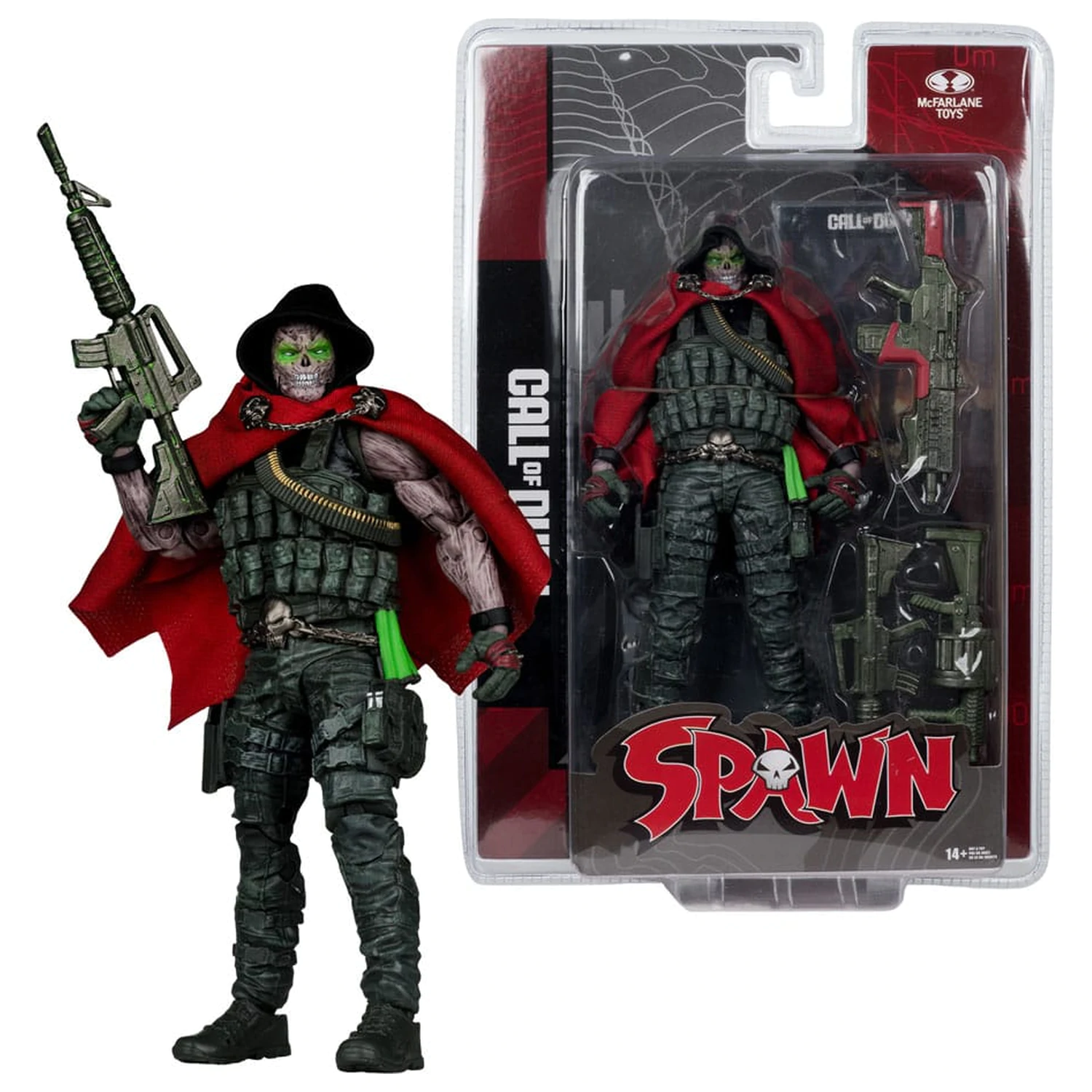 Call of Duty Burned Spawn akciófigura 18 cm termékfotó