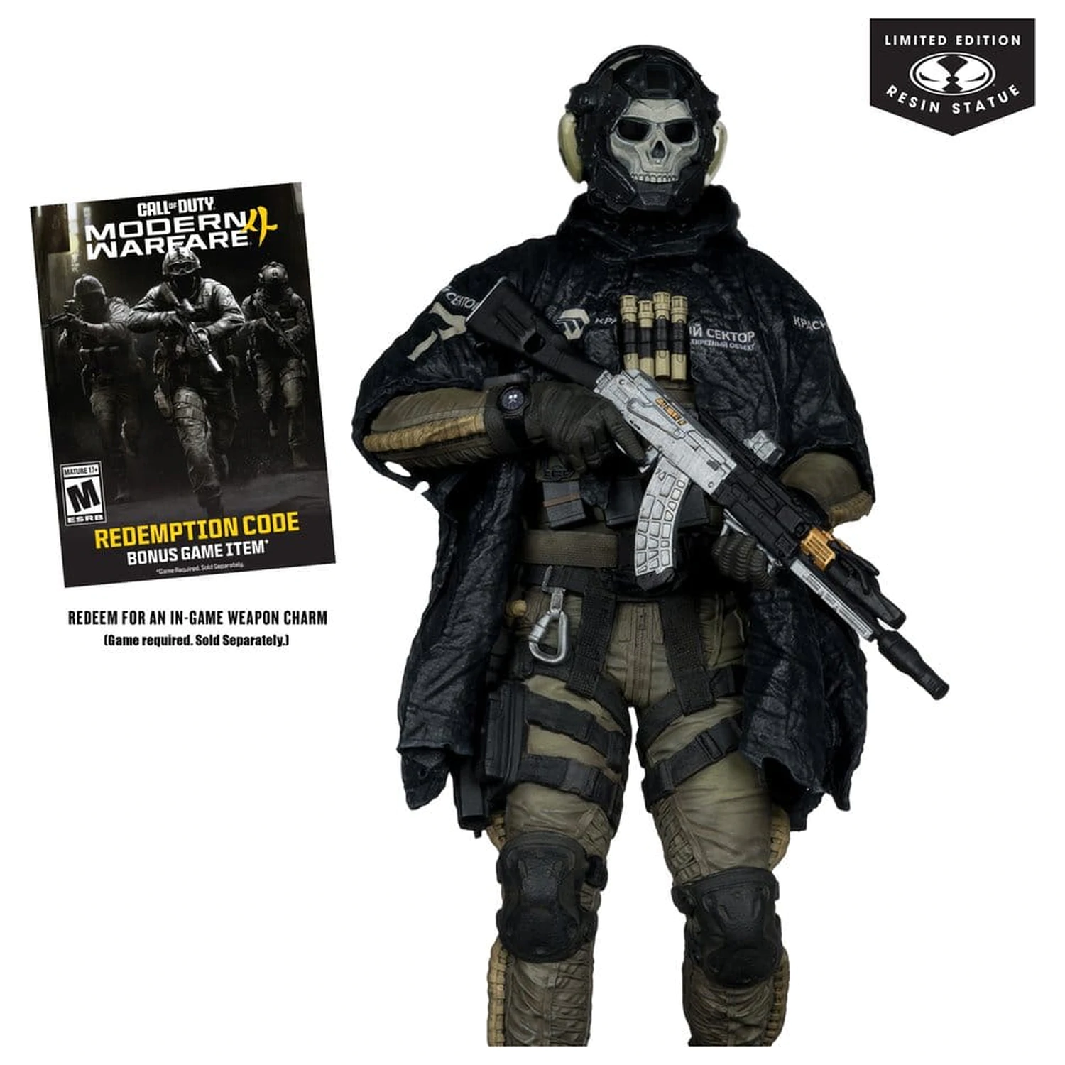 Call of Duty: Modern Warfare 4 szobor figura 1/6 Ghost 32 cm termékfotó
