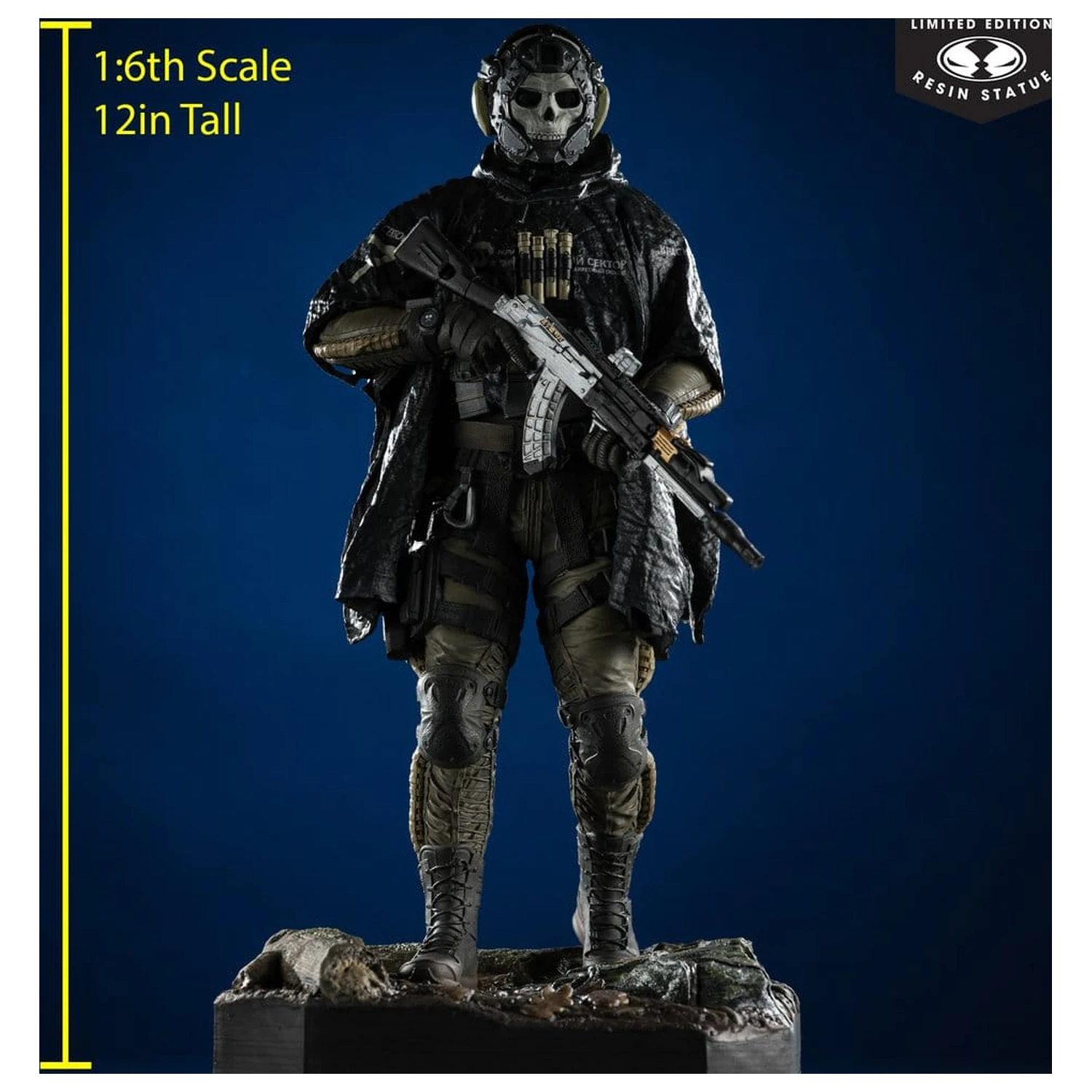 Call of Duty: Modern Warfare 4 szobor figura 1/6 Ghost 32 cm termékfotó