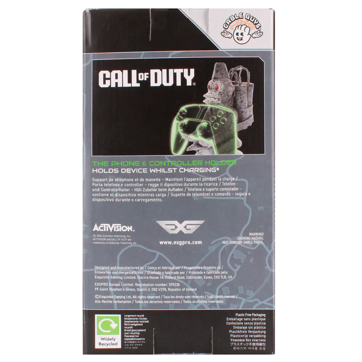 Call of Duty Toasted Monkey Bomb figura kontroller/telefon tartó Cable Guy figura 21cm termékfotó