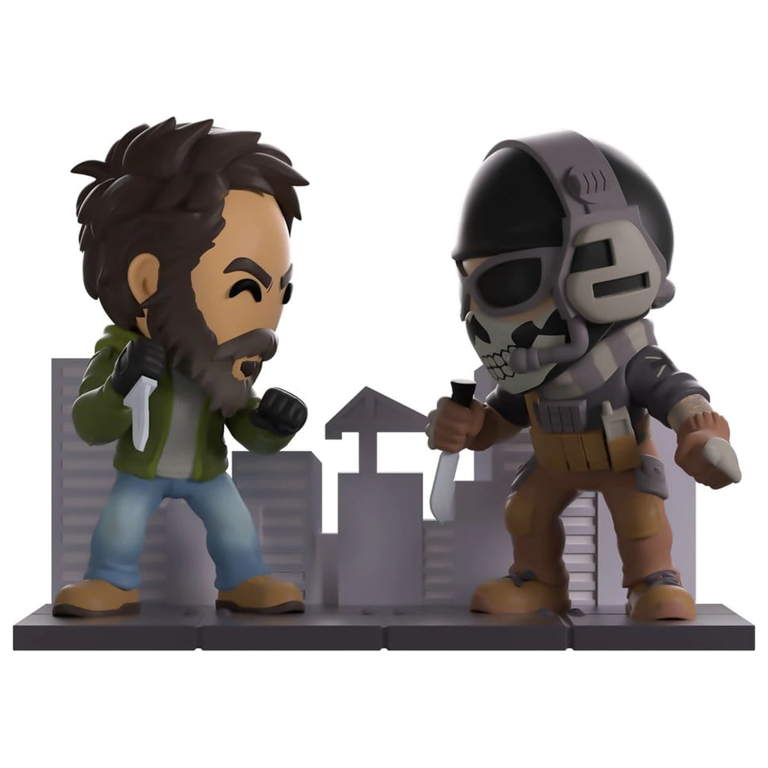 Call of Duty Vinyl figura Captain Price vs Ghost 13 cm termékfotó