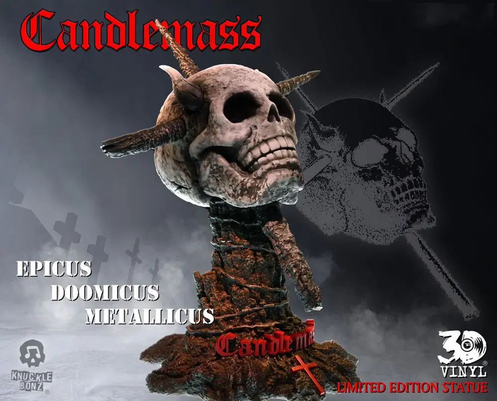 Candlemass Epicus Doomicus Metallicus 3D Vinyl szobor figura 25 x 25 cm termékfotó