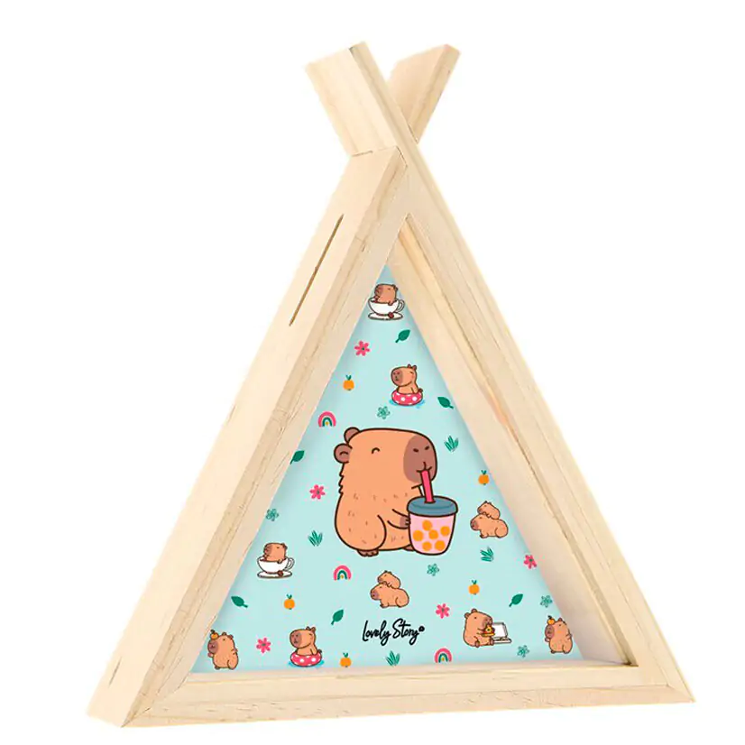 Capibara Bubble Tea Tipi persely termékfotó