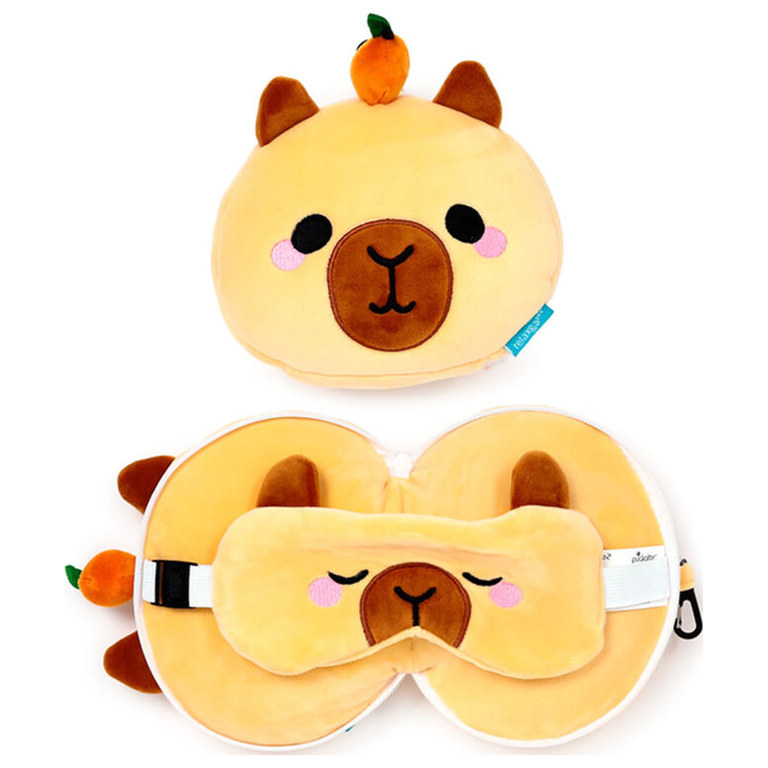 Capibara Duke Relaxeazzz utazó párna és szemtakaró termékfotó