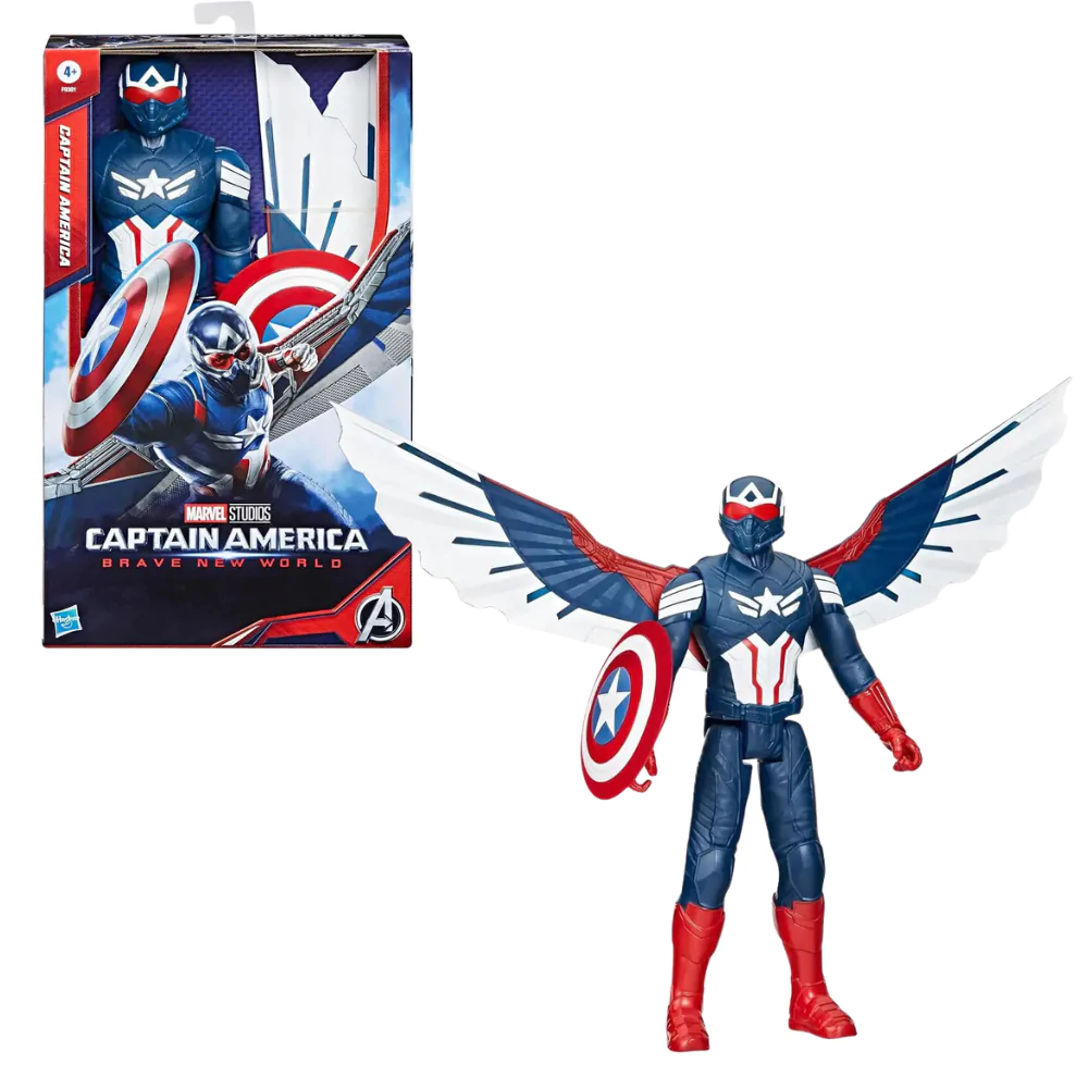 Captain America Brave New World Amerika Kapitány figura 30cm termékfotó