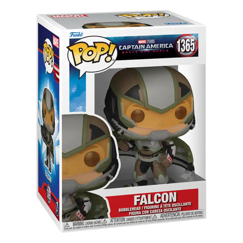 Captain America Brave New World Funko POP! Movies Vinyl figura Falcon 9 cm termékfotó