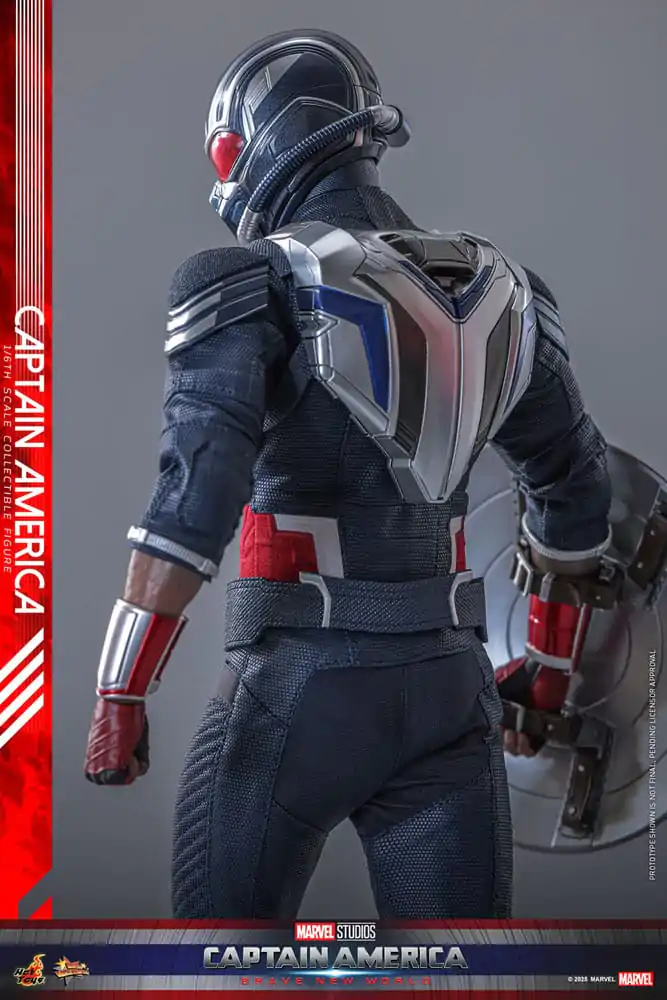 Captain America: Brave New World Movie Masterpiece 1/6 Captain America akciófigura 30 cm termékfotó