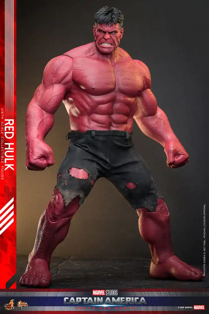 Captain America: Brave New World Movie Masterpiece 1/6 Red Hulk akciófigura 47 cm termékfotó