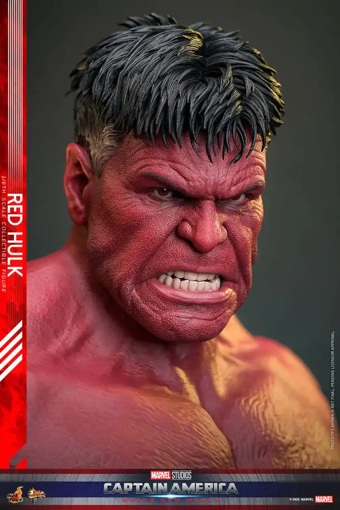 Captain America: Brave New World Movie Masterpiece 1/6 Red Hulk akciófigura 47 cm termékfotó