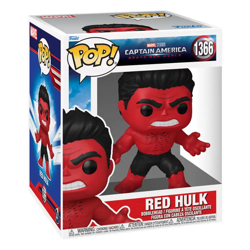 Captain America Brave New World Oversized Funko POP! Vinyl figura Red Hulk 15 cm termékfotó