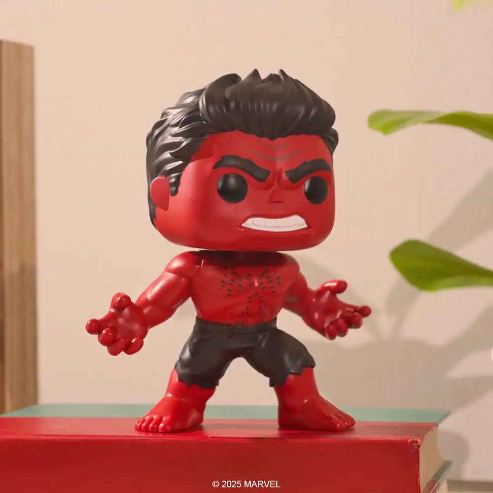 Captain America: Brave New World Super Sized Funko POP! Marvel Vinyl figura Red Hulk (Retro) 15 cm termékfotó