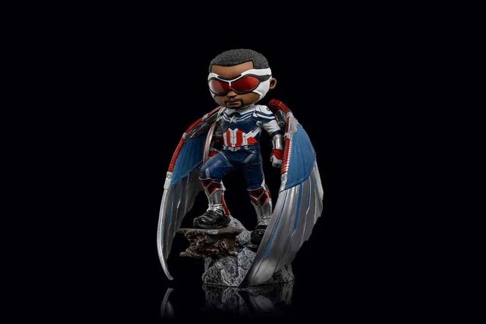 Captain America Mini Co. Sam Wilson PVC figura 17 cm termékfotó