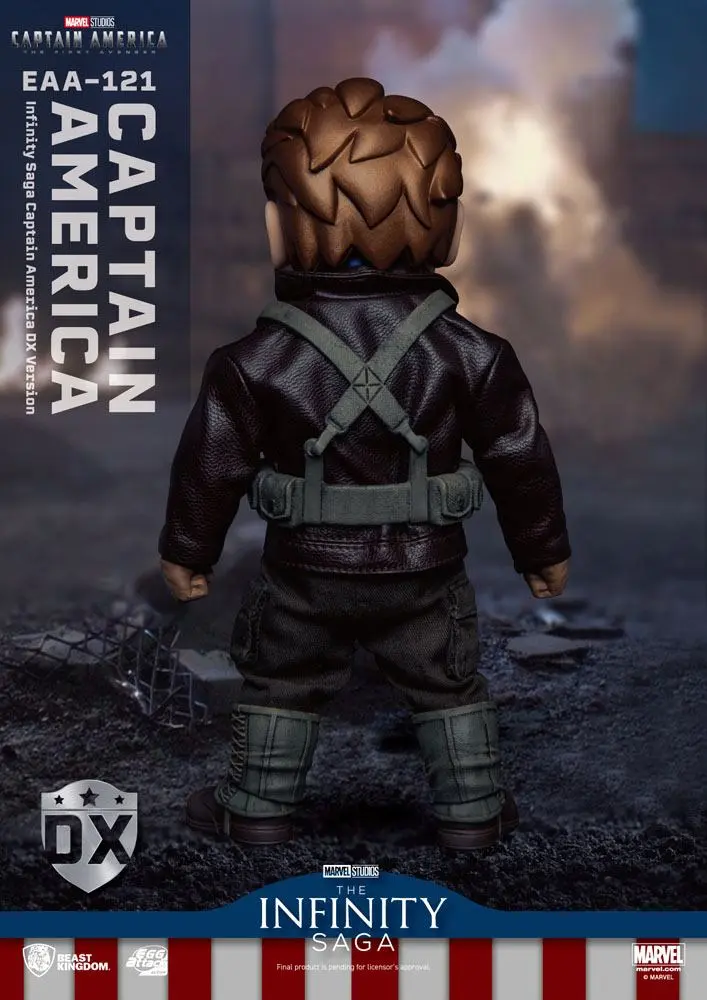 Captain America: The First Avenger Egg Attack Action Captain America DX Version akciófigura 17 cm termékfotó