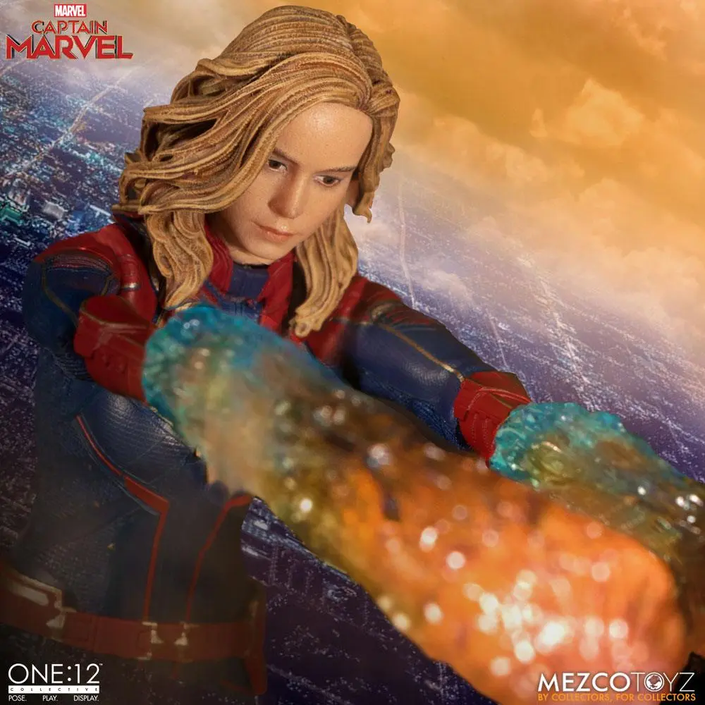 Captain Marvel 1/12 Captain Marvel akciófigura 16 cm termékfotó