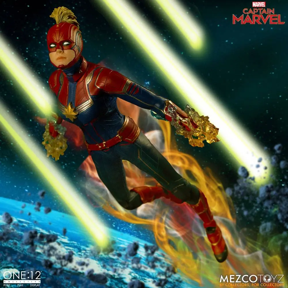 Captain Marvel 1/12 Captain Marvel akciófigura 16 cm termékfotó