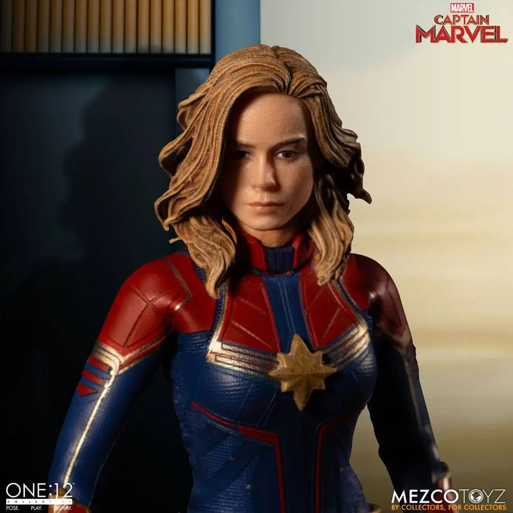 Captain Marvel 1/12 Captain Marvel akciófigura 16 cm termékfotó