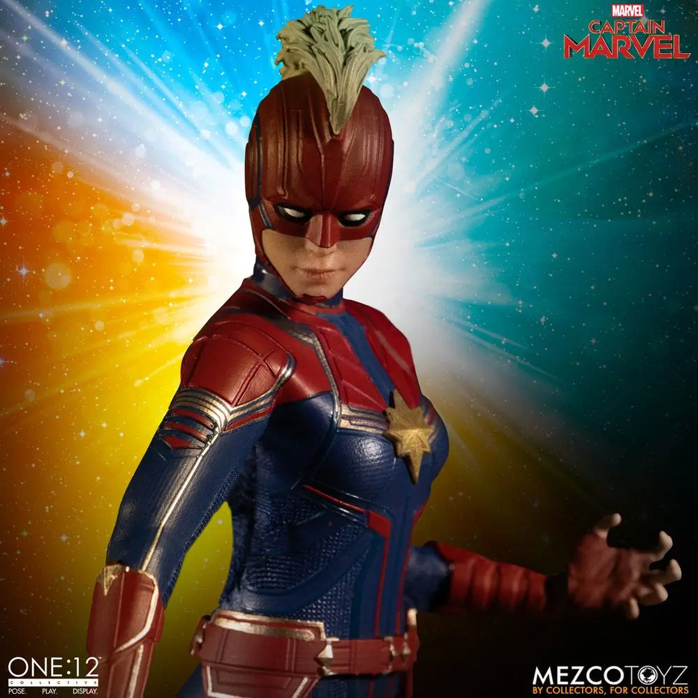 Captain Marvel 1/12 Captain Marvel akciófigura 16 cm termékfotó