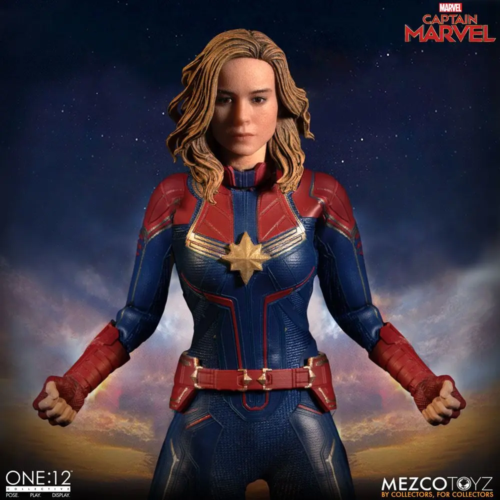 Captain Marvel 1/12 Captain Marvel akciófigura 16 cm termékfotó