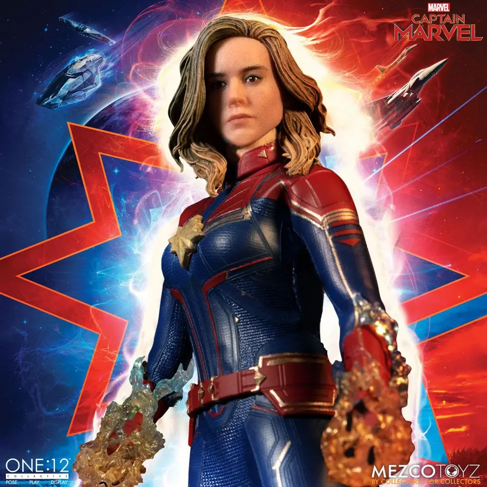 Captain Marvel 1/12 Captain Marvel akciófigura 16 cm termékfotó