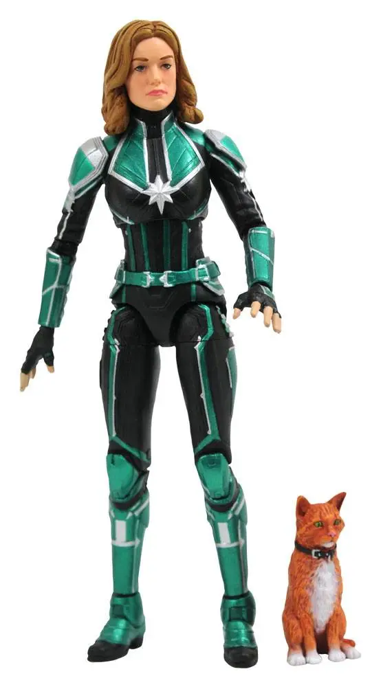 Captain Marvel Marvel Select Captain Marvel Starforce Uniform akciófigura 18 cm termékfotó