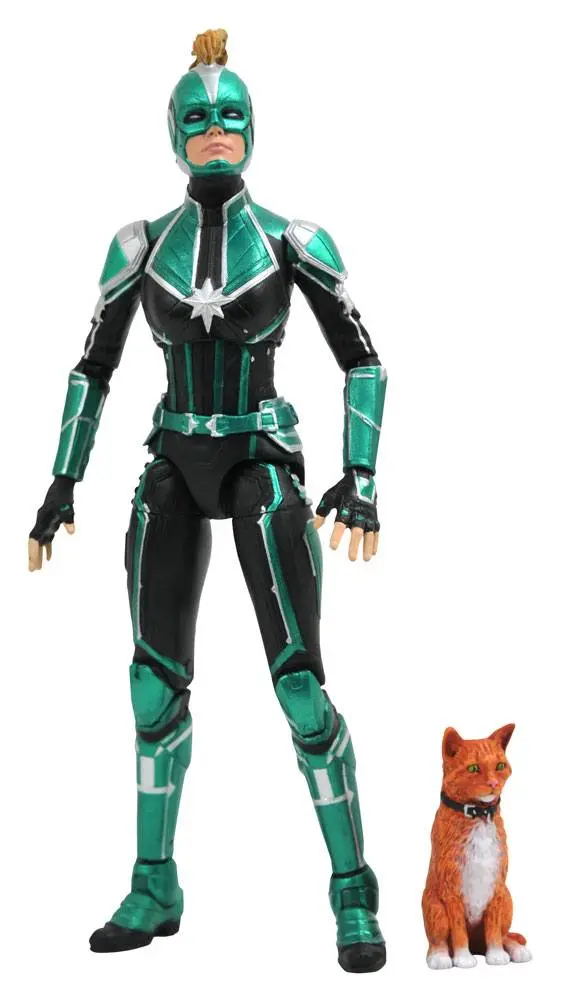 Captain Marvel Marvel Select Captain Marvel Starforce Uniform akciófigura 18 cm termékfotó