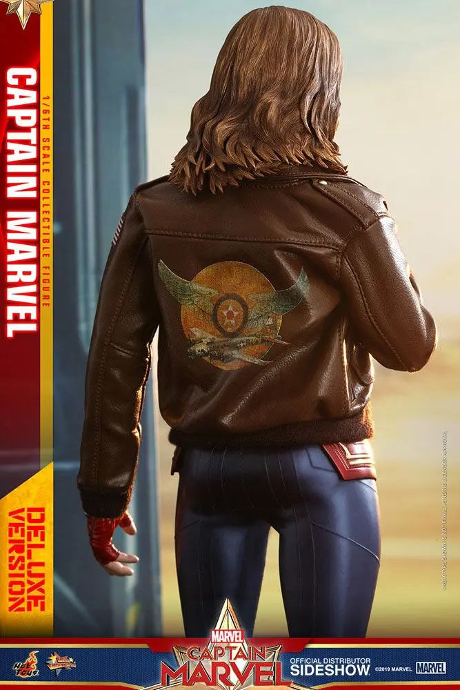 Captain Marvel Movie Masterpiece 1/6 Captain Marvel Deluxe Ver. akciófigura 29 cm termékfotó
