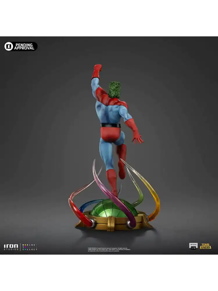 Captain Planet and the Planeteers Art Scale 1/10 Captain Planet szobor figura 24 cm termékfotó